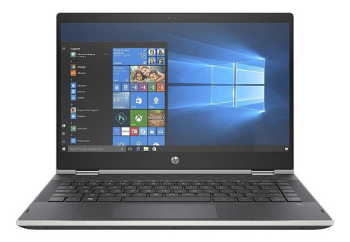 Notebook HP Pavilion 14-cd1021la plateada 14", Intel Core i3 8145U  4GB de RAM 256GB SSD, Intel UHD Graphics 620 1366x768px Windows 10 Home