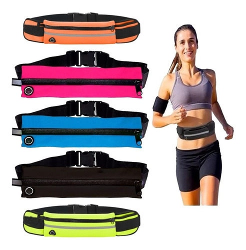 Riñonera Running Expandible Celular Deportes Correr Bici