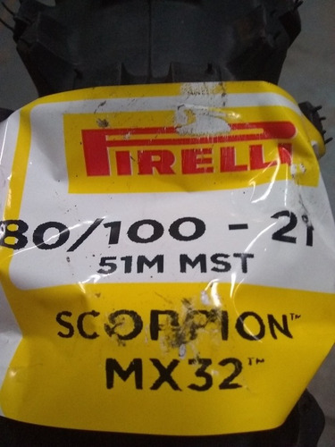 Cubierta Pirelli Scorpion Mid Soft 32 80/100-21