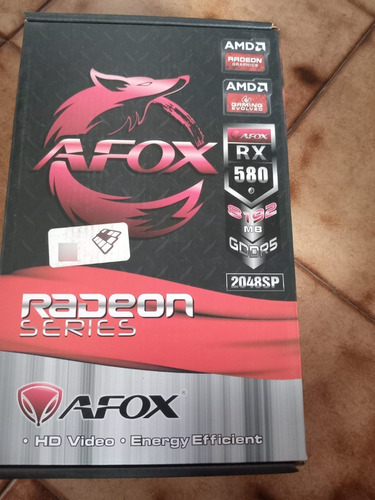 Placa De Video Amd Afox Radeon Rx 580 8gb