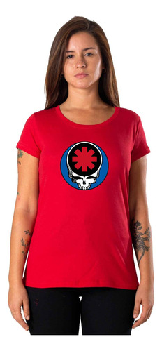 Remeras Mujer Red Hot Chili Peppers Rock |de Hoy No Pasa| 8