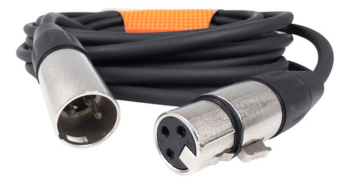 Cable Para Micrófono De 6 M Xlr Mrs-6m-m-bk Morrison