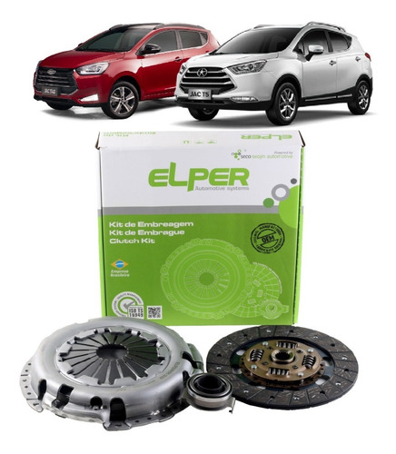 Kit Embreagem Jac T5 E T40 1.5 16v Jetflex