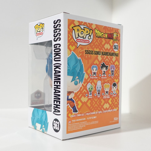 Funko Pop! Dragon Ball Super - Ssgss Goku (kamehameha) 563 (Usado)