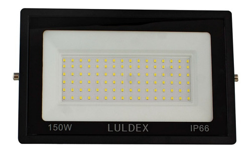 Reflector Led 150w Exteriores Luz Blanca Fria Diseño Moderno Color de la carcasa Negro Color de la luz 6500K 110V/220V