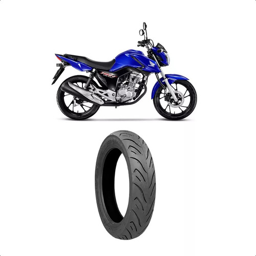 Pneu Traseiro Moto 100/80-18 Sport R Sem Camara 53p