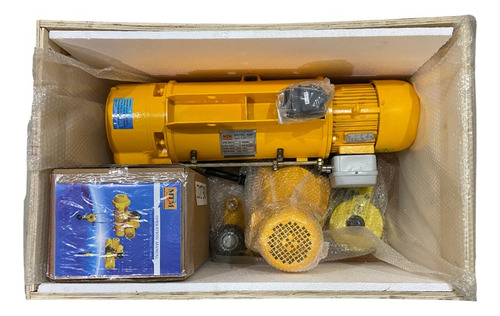 Talha Elétrica 1 Tonelada - Cabo De Aço 9m Com Troller - Mtm