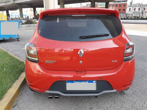 Renault Sandero Rs Motor 2.0 6mt Color Rojo 5 Puertas 2017