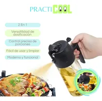 Comprar Dispensador De Aceite De Cocina, 2en1 Spray Y Vertido 450ml