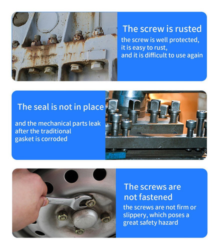 Selladores De Huecos En Gel Threadlocker De Alta Resistencia