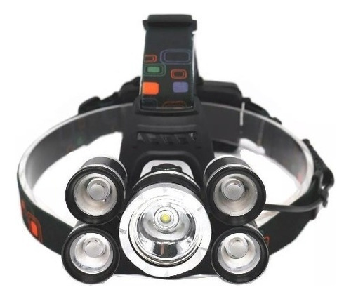 Pack 3 Linterna Frontal Minero Led Cree Xm-l T6 5 Led - Ofer