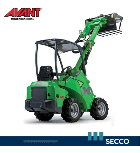 Imagen 4 de 11 de Minicargadora Articulada Multifunción Avant Nueva 0hs Desde