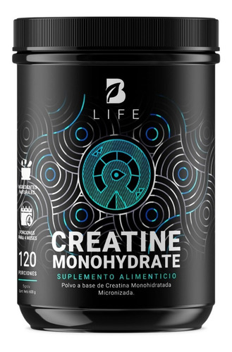 Creatina Monohidratada 120 Tomas Creatine Monohydrate B Life