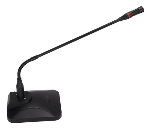 Microfone De Mesa Com Fio Gooseneck Ajustável Xlr Female To