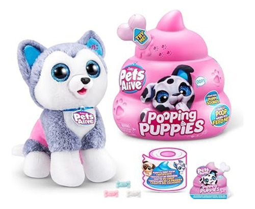 Pets Alive Peluche Husky Con Sonidos