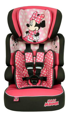 Cadeira infantil para carro Team Tex Disney Beline Luxe Minnie Mouse dots