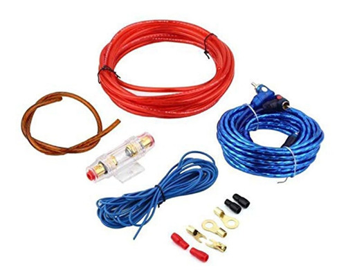 Kit Cables Para Amplificador Subwoofer 1500w Auto / 213005