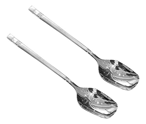 Gpp Cuchara De Postre De Acero Inoxidable, 2 Unidades,