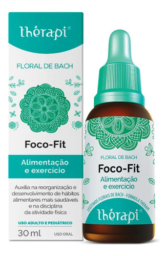 Floral Foco Fit Trherapi 30ml Terapia Completa