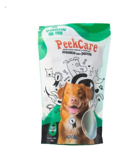 Peekcare Palitos De Res 50 Gr Premios 100% Naturales