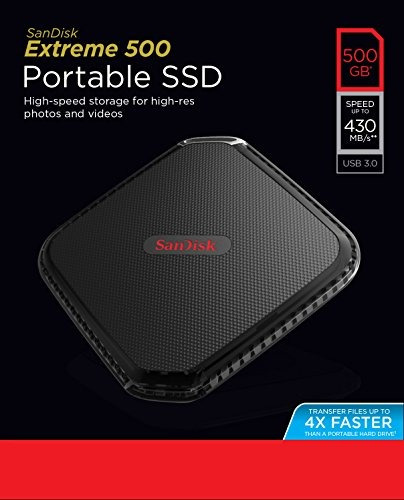 Disco Duro Sandisk Extreme 500 Portable Ssd 500gb 