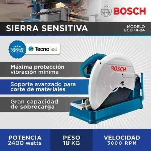 Sierra Cortadora Sensitiva Bosch Gco 14-24 355 Mm