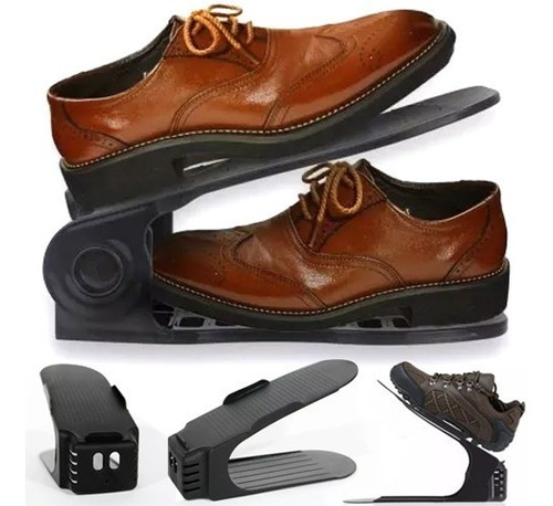 Imagen 1 de 7 de Zapatero 8 Clips Para Cada Par De Zapato Shoe Clip