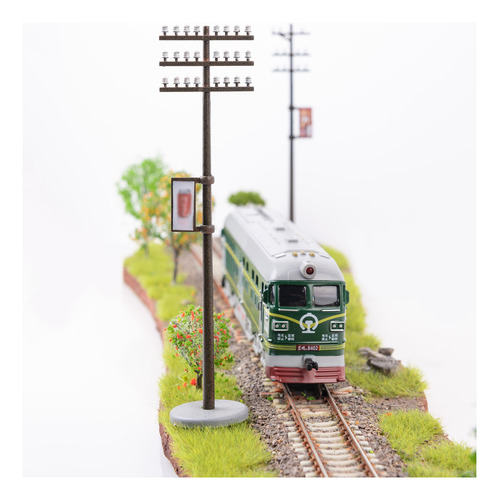 Colección De Edificios Y Accesorios De Miniart Model Graph