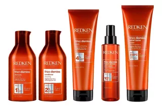 Pack Tratamiento Sin Sal Post Alisado Redken Frizz Dismiss