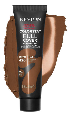 Revlon Colorstay Full Base Líquida Cor 420 Mahogany - 30 Ml