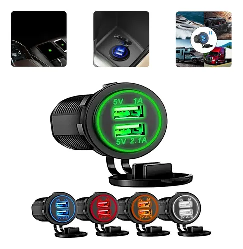 comprar Tomada Usb Turbo Encaixe Acendedor Pu002Fcarro 2 Saídas 3.1