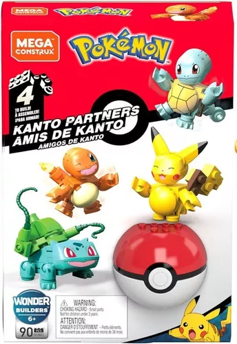 Mega Construx Pokémon, Equipo de Kanto, Juguete de Construcción