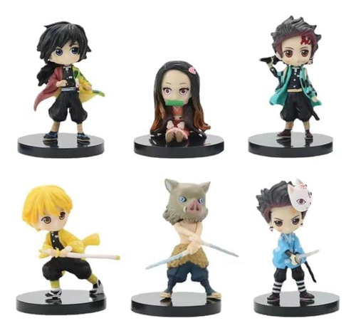 Figuras Demon Slayer Se Venden Indivudal 6,5 Cm