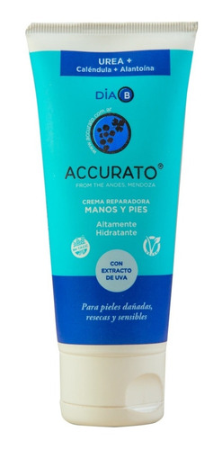 Crema Accurato Reparadora Manos Y Pies - Pieles Sensibles.