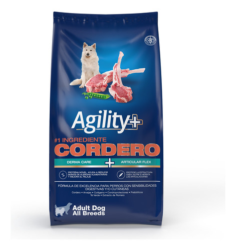 Agility + Perro Adulto Cordero X 1,5kg Kangoo Pet