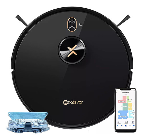 Neatsvor X600 Pro Robot Aspirador Color Negro 100v/240v 50w 110v