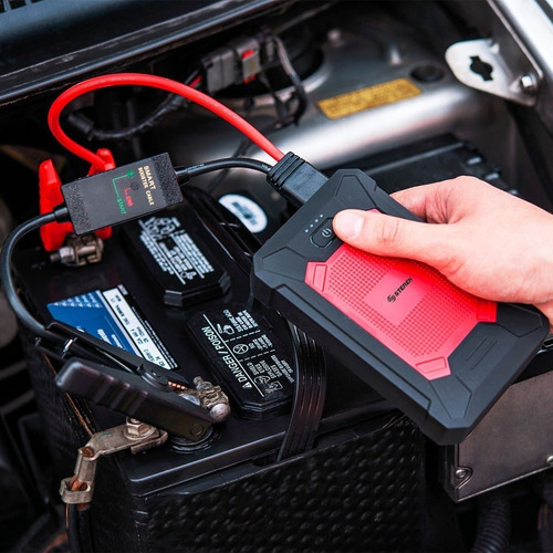 Arrancador Para Auto Compacto Power Bank Y Linterna| Mov-123