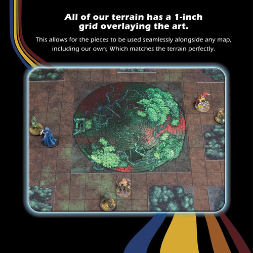 Dungeon Craft: Conjunto De Terreno 2d Del Bosque De Hadas Tt