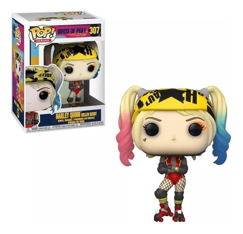 Funko Pop Héroes - Harley Quinn (roller Derby)  N°307