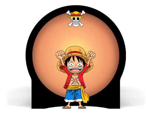 Luminária Circular One Piece Luffy