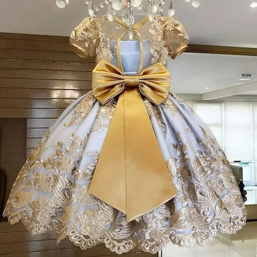 Vestido De Fiesta De Princesa De Lujo, Ropa Para Niña, Flowe