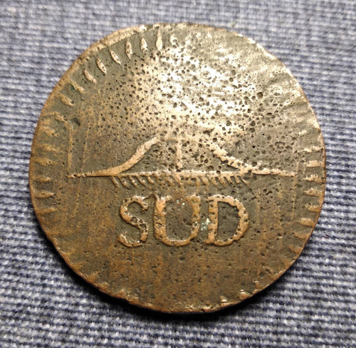 Moneda De 8 Reales 1813 Sud Resello Morelos Independencia (Usado)