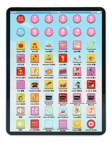 Tableta De Aprendizaje De Simulación L Para Niños Pequeños Y