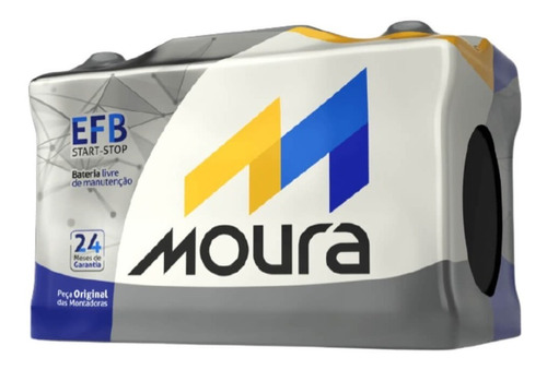 Bateria Moura Efb 60ah - Mf60ad - Creta C/ Start Stop