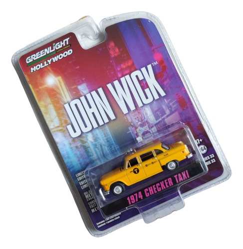 Carro John Wick Hollywood Taxi Checker Greenlight