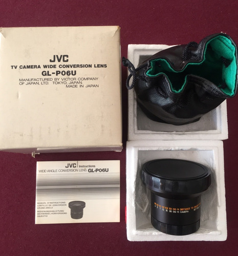 Jvc Lente Wide Conversion Grande Angular Gl-p06u