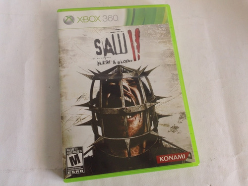 Saw Xbox 360 Con Manual Caja, Portadas, Disco Buen Estado 