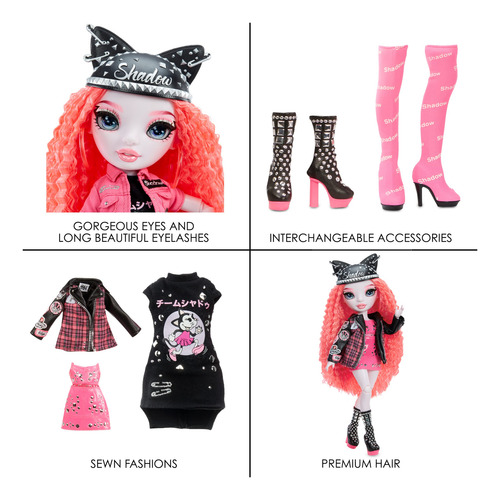 Rainbow High Vision And Neon Shadow-mara Pinkett (neon