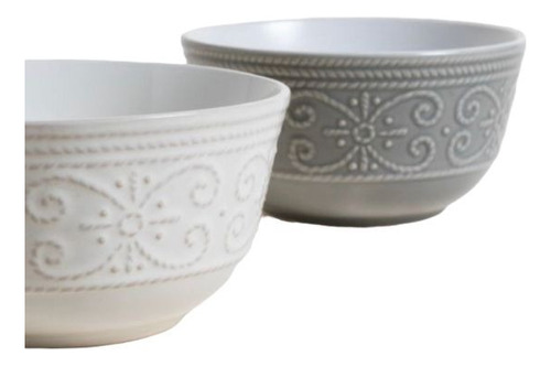 Bowl Ceramica Cachemira Dua,deco - 600 Ml