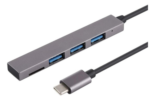 Hub Adaptador Tipo C A Usb3.0/2.0 Tf Card - Macbook, Celular